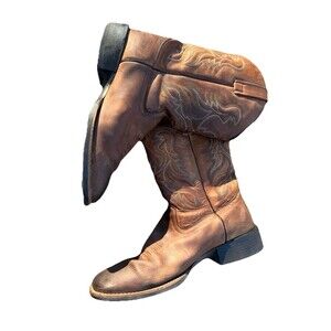 CODY JAMES Stockman Western Boots Broad Square Toe Men Size 11D (Pre-owned)